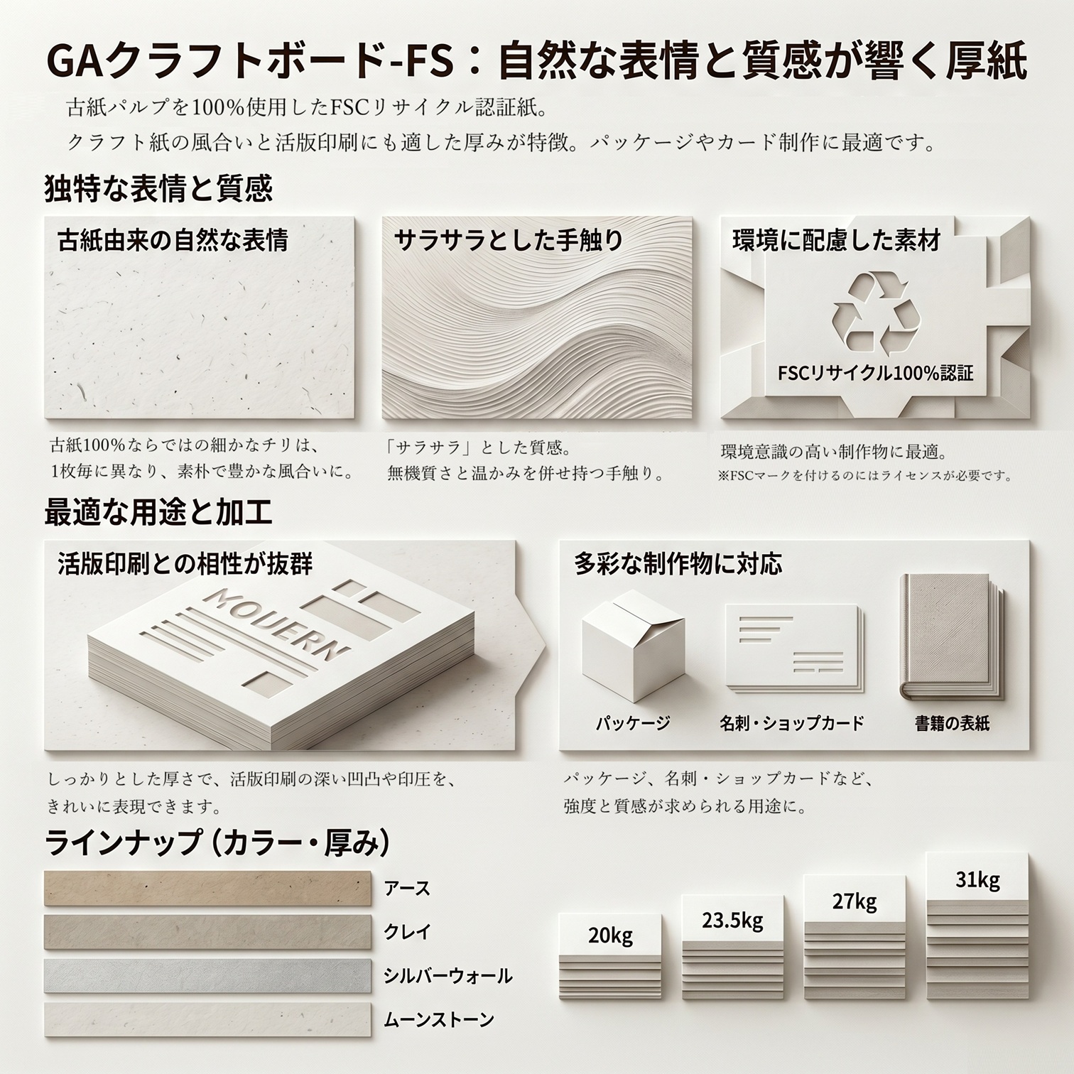 GAクラフトボード-FS 27kg(0.42mm) 商品画像サムネイル2