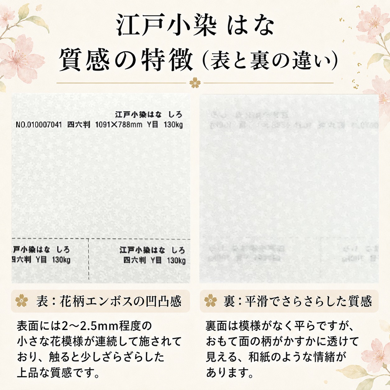 江戸小染はな 100kg(0.16mm) 商品画像サムネイル3