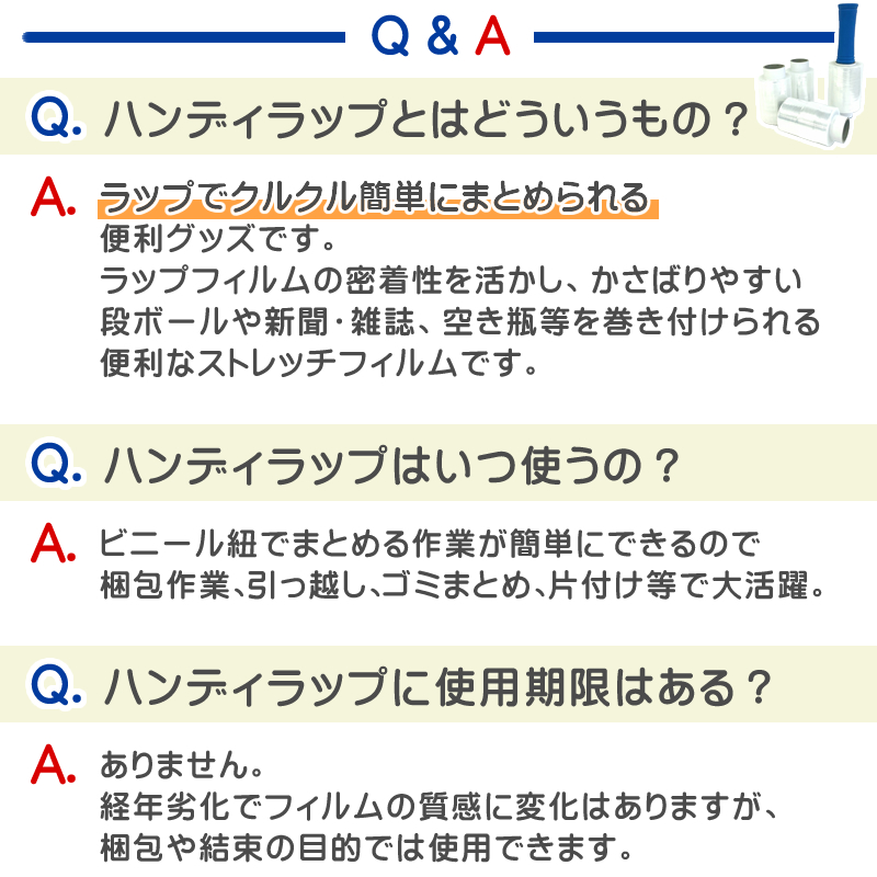 ハンディラップ 本体1個＋交換用ラップ3個 商品画像サムネイル4
