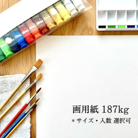 画用紙 187kg 225.3ｇ/㎡ 白画用紙 図画用紙Nの商品画像