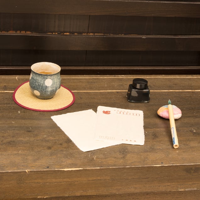 【小国和紙】耳付き楮はがき（5枚/1セット） 商品画像サムネイル4