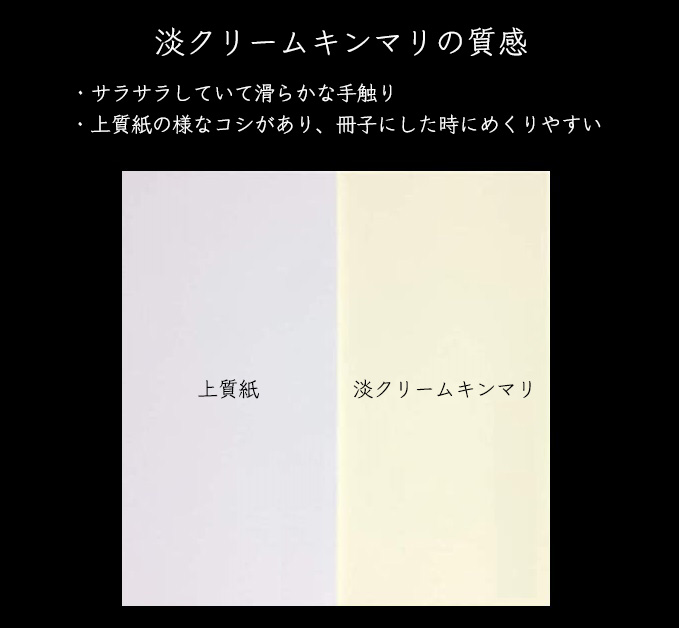 淡クリームキンマリ 書籍用紙 90kg A4 500枚 商品画像サムネイル2
