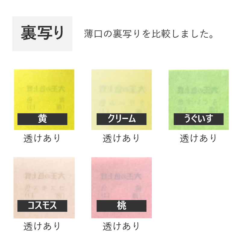 色上質紙 大王の色上質 薄口 A4 1,000枚 商品画像サムネイル12