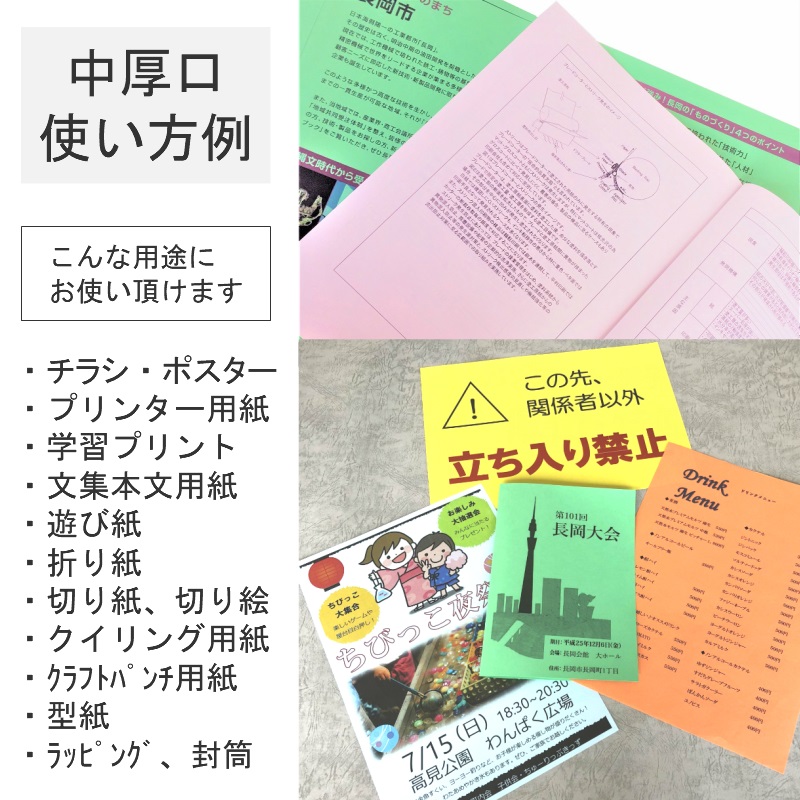 色上質紙 大王の色上質 中厚口 B4 1,000枚 商品画像サムネイル7