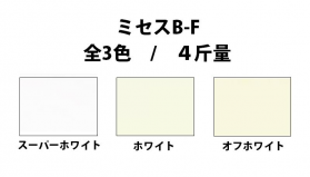 ミセスB-F 180kg(0.26mm)のカラーバリエーションなど