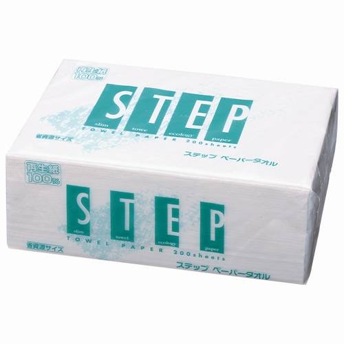 ステップ ペーパータオル 230ｍｍX175ｍｍ 200枚 36袋入 商品画像サムネイル1